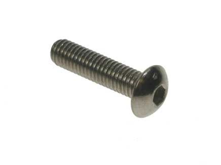 M10 x 50mm - Socket Button ISO 7380 - A2 Stainless Steel - Pack of 50