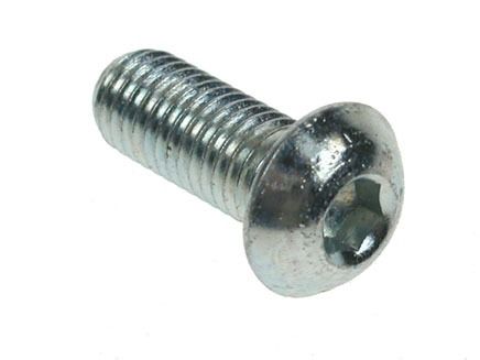 M10 x 16mm - Socket Button ISO 7380 Grade 10.9 - BZP - Pack of 100
