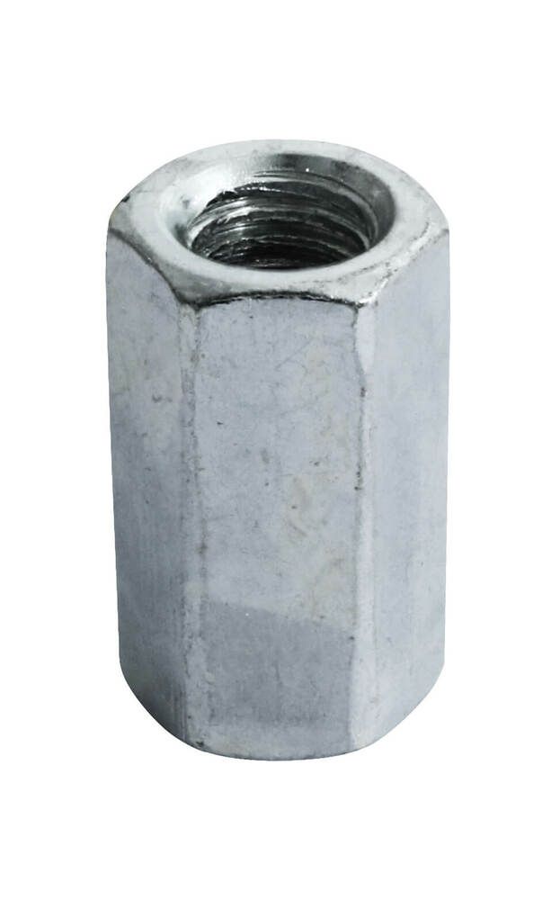 M8 x 24mm (L) - Stud and Connector Nut - BZP - Pack of 50