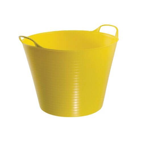 42 Litre Yellow Tub Flexible Bucket
