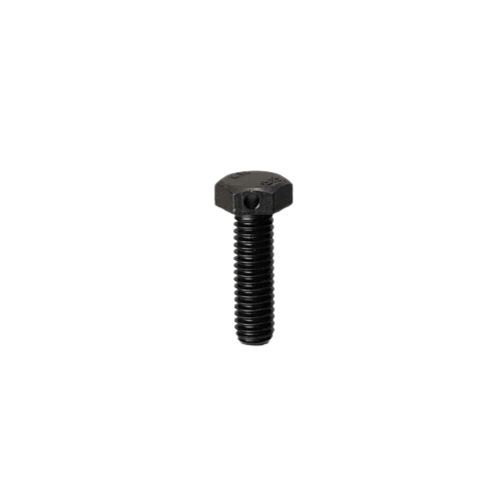 M10 x 30mm - Hexagon Set Screw DIN 933 Grade 8.8 With 1.5mm Hole In Head - Self Colour - Pack of 10