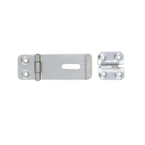 150mm - Safety Hasp And Staple - Galvorite Silver