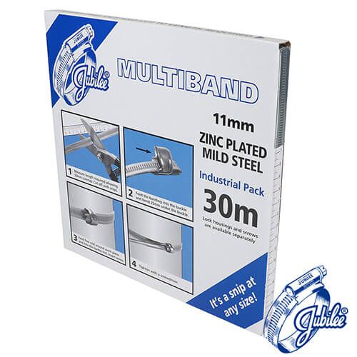 Jubilee Multiband Mild Steel Banding - 1mtr