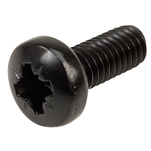 M3.5 x 8mm - Thread Forming Screw Pozidrive Pan Head - Chemical Black - Pack of 100
