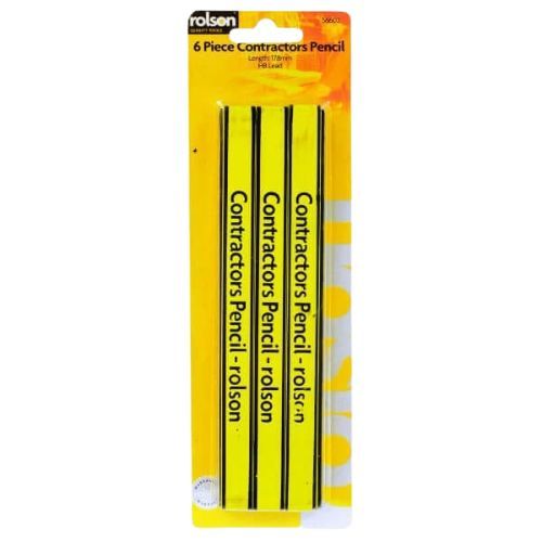 Contractors Pencil Rolson - 6 Pieces