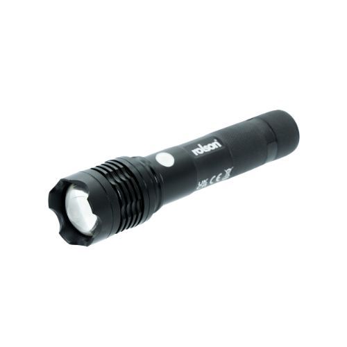 800 Lumens 10W - Rechargeable LED Aluminium Torch