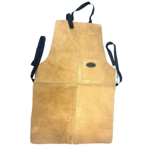Leather Apron With Neck and Waist Ties