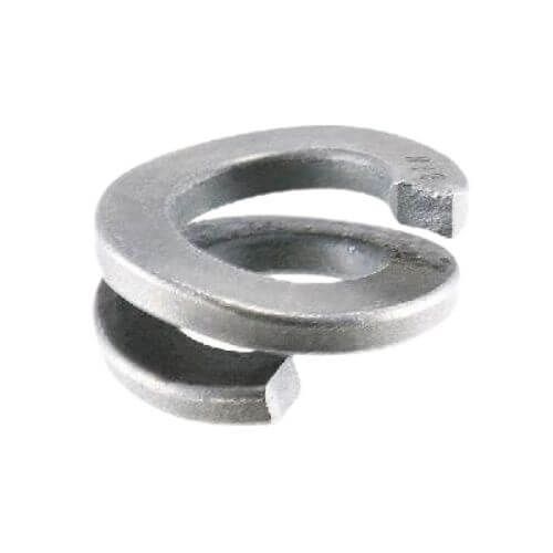 M10 - Spring Washer Rectangular Section Type D Double Coil - BZP - Pack of 25
