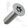 M3 x 20mm - Security Machine Screw Resistorx Countersunk - A2 Stainless Steel - Pack of 25