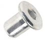 M6 x 12mm - Furniture Connecting Cap - Nickel Plated - Pack of 5
