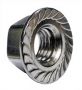 M16 - Flange Nut Serrated Hexagon DIN 6923 - A2 Stainless Steel - Pack of 5
