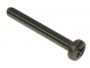 M6 x 25mm - Machine Screw Pan Head Pozidrive DIN 7985 - A2 Stainless Steel - Pack of 100