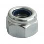 M14 - Nyloc Nut Type P DIN 982 Grade 8 - BZP - Pack of 100