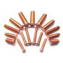 M4 x 8mm - Weld Studs CD Threaded - Mild Steel Copper Plated - Pack of 200