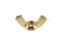M10 - Wing Nut - Brass - Pack of 2