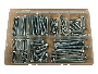 Set Screw Multi Kit - Hexagon Set Screw DIN 933 Grade 8.8 - BZP - Assorted Box