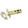 76mm - Tubular Mortice Latch - Fire Rated - Chrome Plated Finish