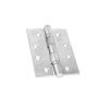 76mm x 100mm - Ball Bearing Fire Door Hinge Grade 13 - Satin Stainless Steel - Pair