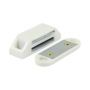 58mm x 22mm x 16mm - Magnetic Catch Medium - White - Pack of 2