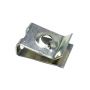 26.2mm (L) x 15.1mm (W) - Spire Clip - For Screw Size 5.5mm/ No12 and Material Thickness 0.9mm to 2.6mm - Pack of 25