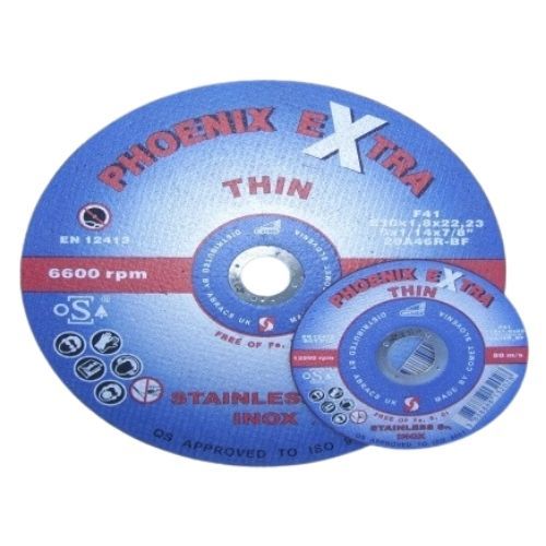 75mm x 1.0mm x 10mm - Steel Cutting Wheels Flat Centre