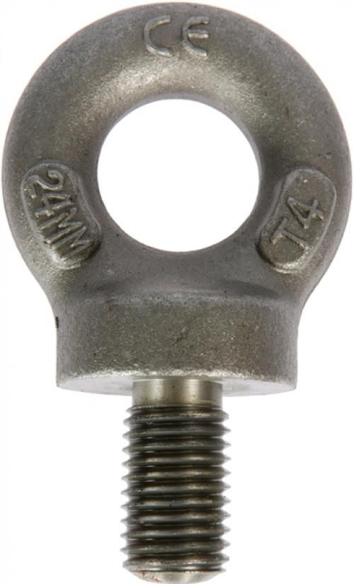 M30 - Lifting Eye Bolt Collared BS 4278/1 Stamped & Tested - BZP