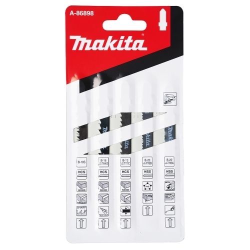 Jigsaw Blade Makita - Pack of 5 Various