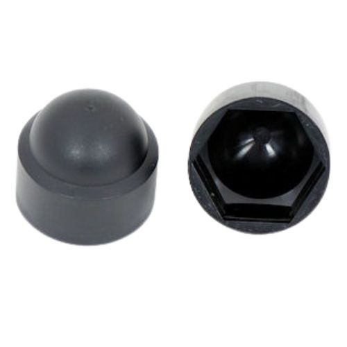 M8 - Plastic Nut Cap - Black - Pack of 100