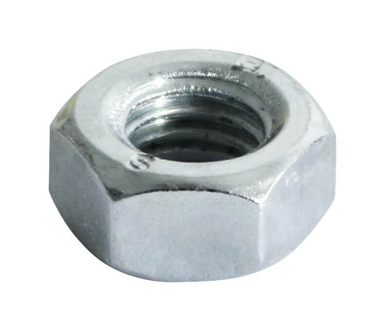 M24 x 2.00P - Full Nut Single Chamfer - BZP - Pack of 2