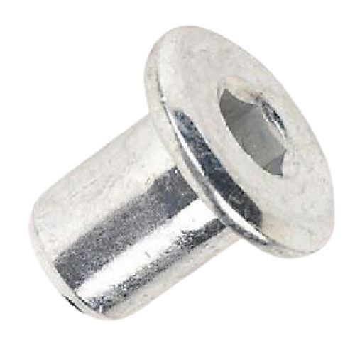 M6 x 12mm - Furniture Connecting Cap - Nickel Plated - Pack of 5
