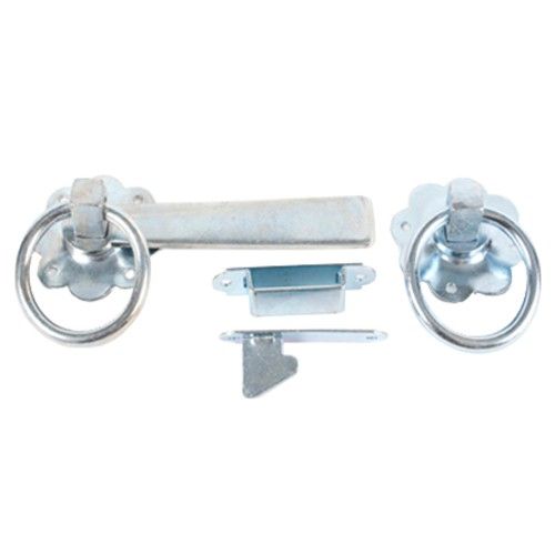 150mm - Ring Gate Latch - BZP
