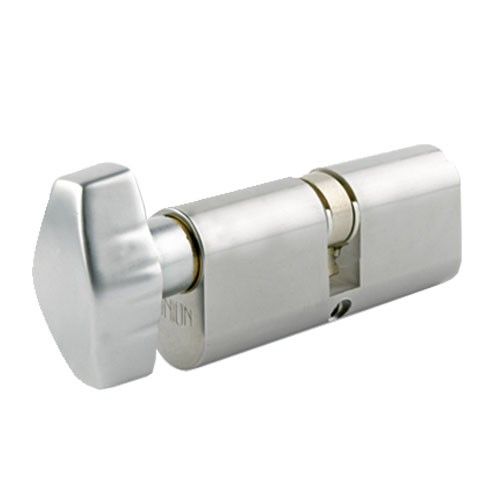 35mm x 35mm 70mm - Euro Cylinder Thumb Turn - Nickel Plated