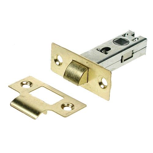 76mm - Tubular Latch - Electro Brass