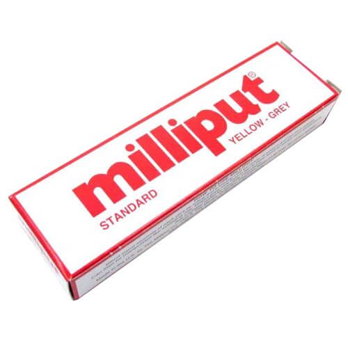 4oz/ 113.4g - Milliput Standard Yellow Grey Pack