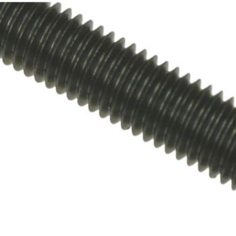 M8 x 1mtr - Threaded Rod Grade 4.6 DIN 976 - Mild Steel Self Colour