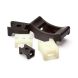 9mm - Saddle Mounts SM3 - Black - Pack of 100