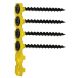 3.5mm x 38 - Drywall Screw Collated Coarse Bugle Head For Wood - Black Phosphate - Pack of 1000