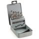 Drill Set Metric 1.0-10mm Metal Box - 19 Pieces