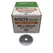 M8 x 50mm - Repair Penny Washer - BZP - Industry Pack of 1000