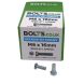 M6 x 16mm - Hexagon Set Screw DIN 933 Grade 8.8 - BZP - Industry Pack of 1000