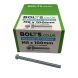 M8 x 100mm - Hexagon Set Screw DIN 933 Grade 8.8 - BZP - Industry Pack of 1000