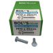 M10 x 35mm - Hexagon Set Screw DIN 933 Grade 8.8 - BZP - Industry Pack of 1000