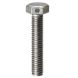 M5 x 16mm - Hexagon Set Screw DIN 933 Grade 8.8 With 1.5mm Hole In Head - BZP - Pack of 10