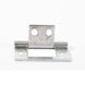 50mm - Flush Hinge - BZP - Pair