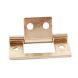 50mm - Flush Hinge - Electro Brass - Pair