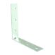 100mm x 100mm x 22mm - Corner Braces - BZP - Pack of 2