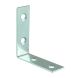 25mm x 25mm x 16mm - Corner Braces - BZP - Pack of 4