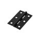 75mm x 50mm - Butt Hinge - Fixed Pin 1838 Black - Pair