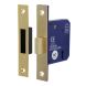 3 Lever DeadLock - 65mm - Electro Brass
