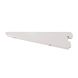 170mm - Twin Slot Shelf Bracket - White